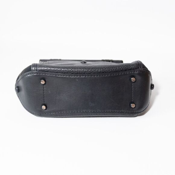 Coach Drifter Crossbody Carryall Mixed Leather Black Designer Satchel Handbag - Picture 7 of 10